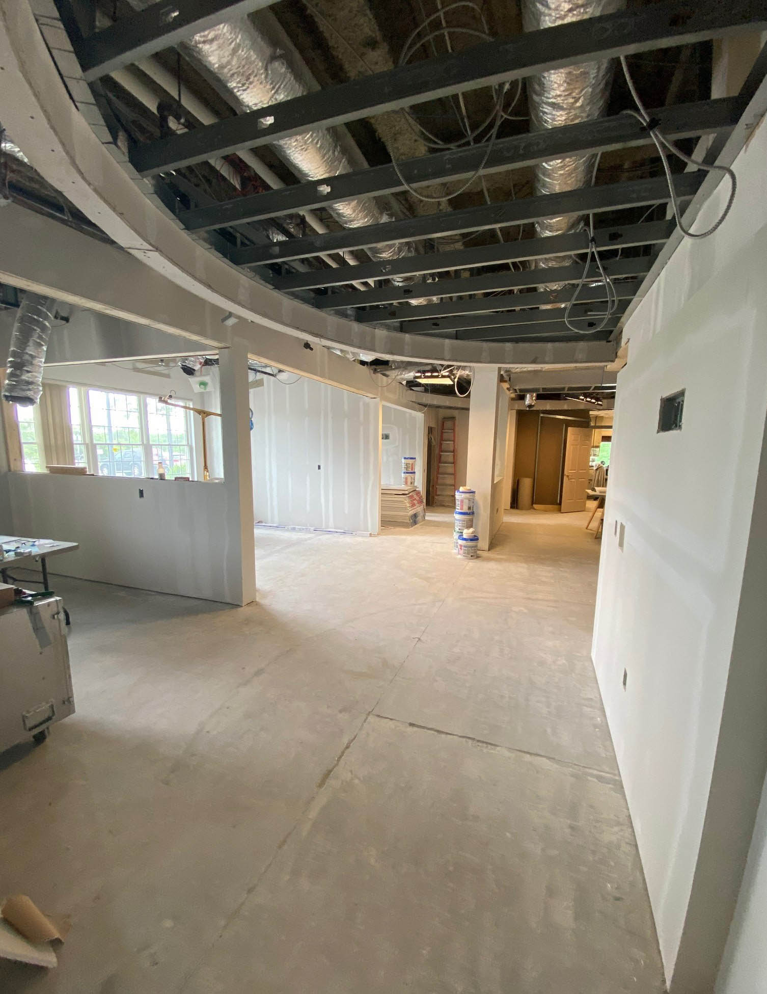 Things Are Rocking Here.... Sheetrocking!